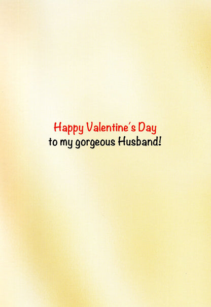 Avanti Husband Cute Pug Valentine's Day Card