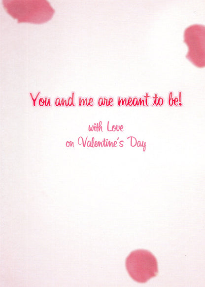 Avanti Beautiful Wife Cute Golden Retriever Valentine's Day Card