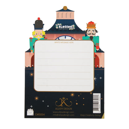 Paper Cut Art Christmas Card Laser Cut The Nutcracker Xmas Greeting Cards