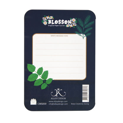 Paper Cut Art Christmas Card Laser Cut Berry Merry Christmas Xmas Greeting Cards