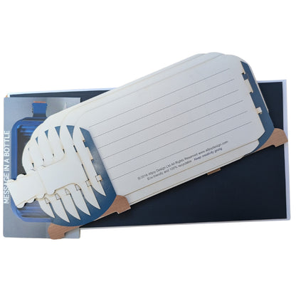 Message In A Bottle Polar Bears Around The Tree Pop Up Christmas Greeting Card