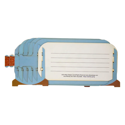 Message In A Bottle 3D Pop Up Christmas Card Festive Cats Playing Xmas Greeting