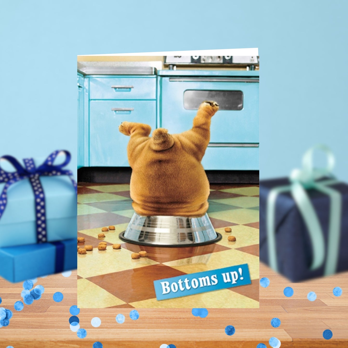 Avanti Bottoms Up Funny Father's Day Greeting Card