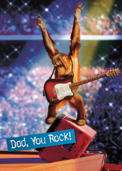 Avanti Dad You Rock Funny Father's Day Greeting Card