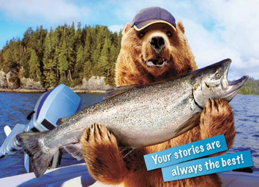 Avanti Your Stories Are The Best Father's Day Greeting Card