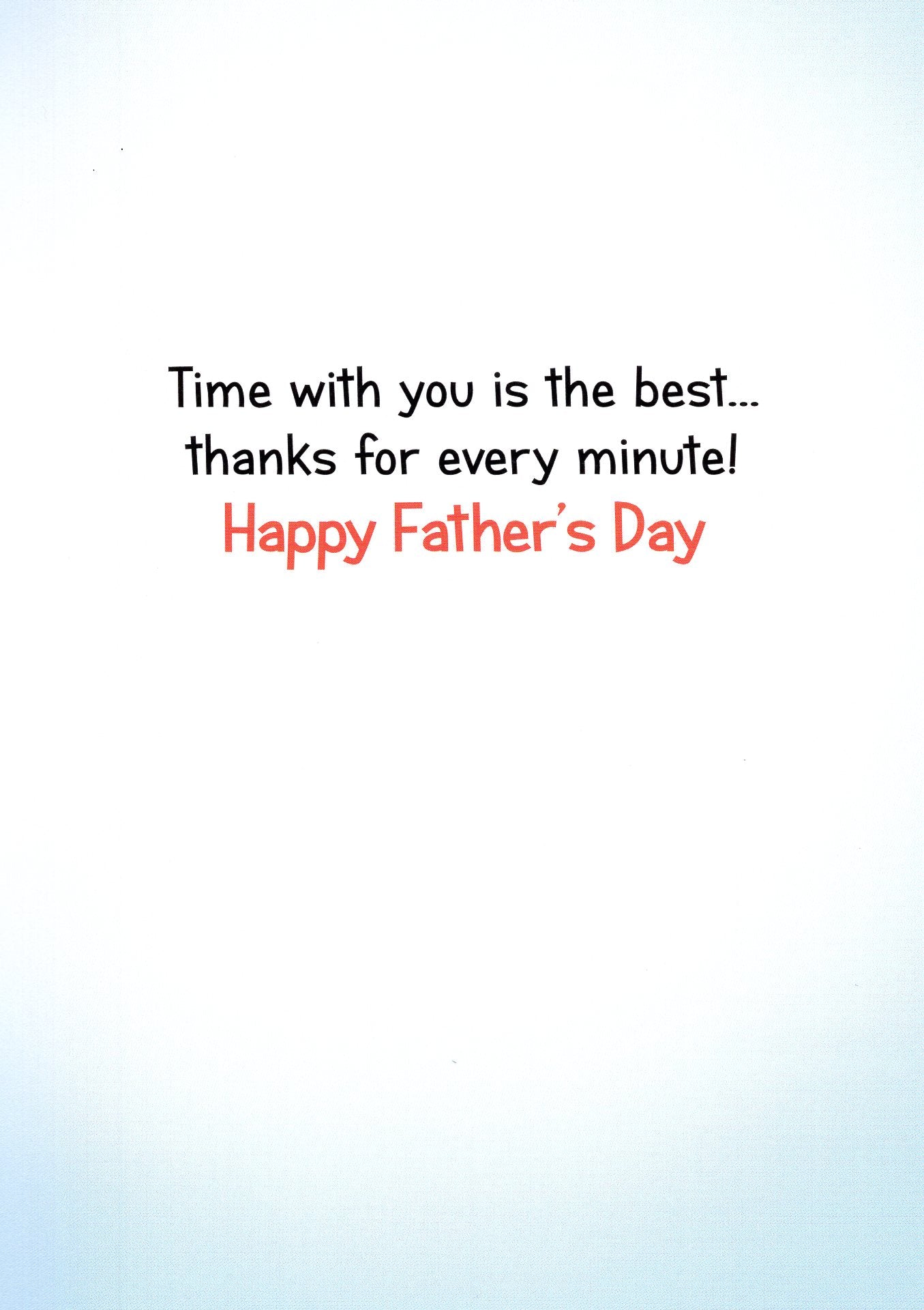 Avanti Owls Thanks Dad Cute Father's Day Greeting Card