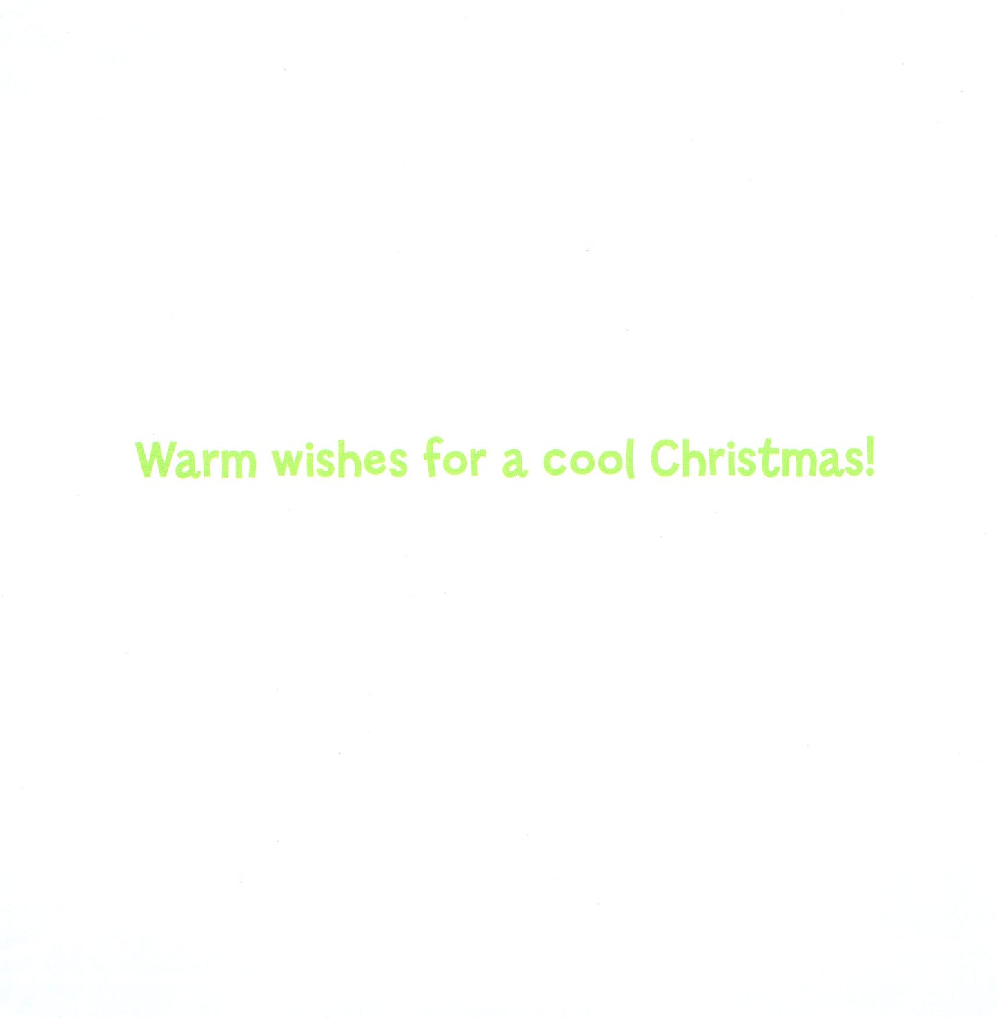 Box of 16 Festive Skating Penguin Glittered Avanti Christmas Cards