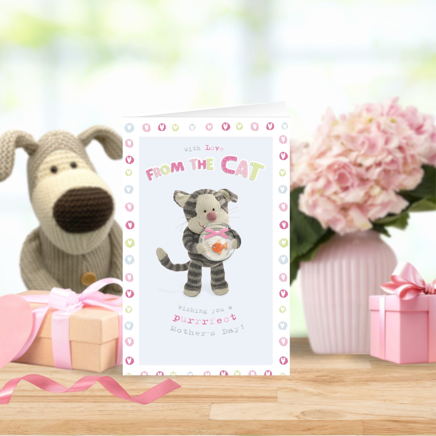 Boofle Mother's Day Card From The Cat
