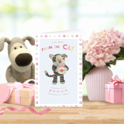 Boofle Mother's Day Card From The Cat