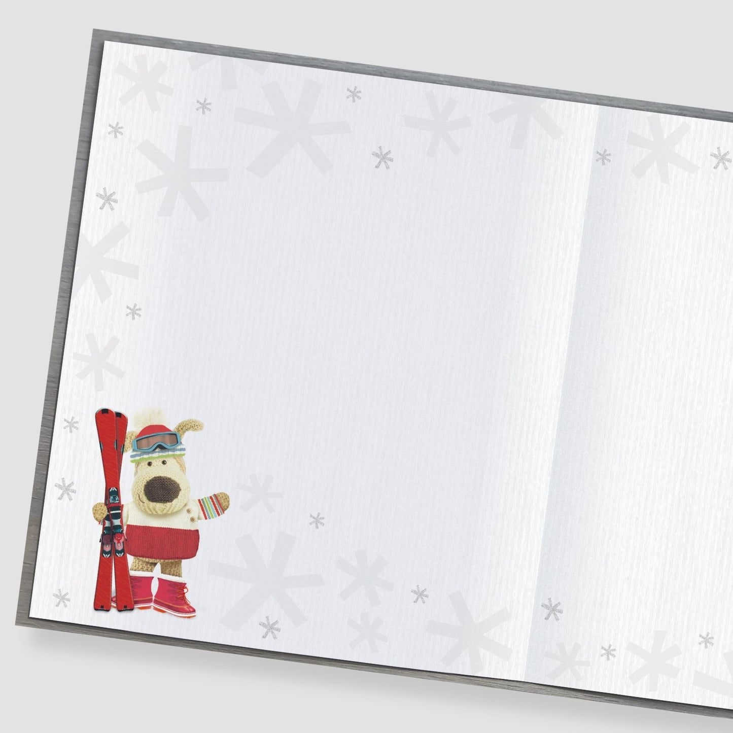 Boofle Amazing Nephew Christmas Card Skiing Boofle Cute Xmas Greeting Cards