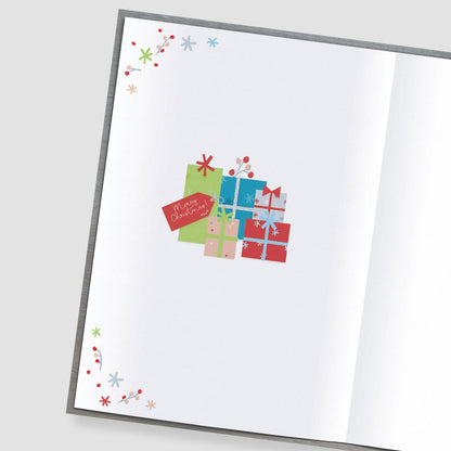 Boofle To All Of You Christmas Card Embellished Cute Xmas Greeting Cards