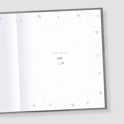 Boofle Across The Miles Christmas Card Snowy Wishes Cute Xmas Greeting Cards
