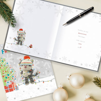 Boofle Christmas Card From The Cat To Pet Parent Cute Xmas Greeting Cards