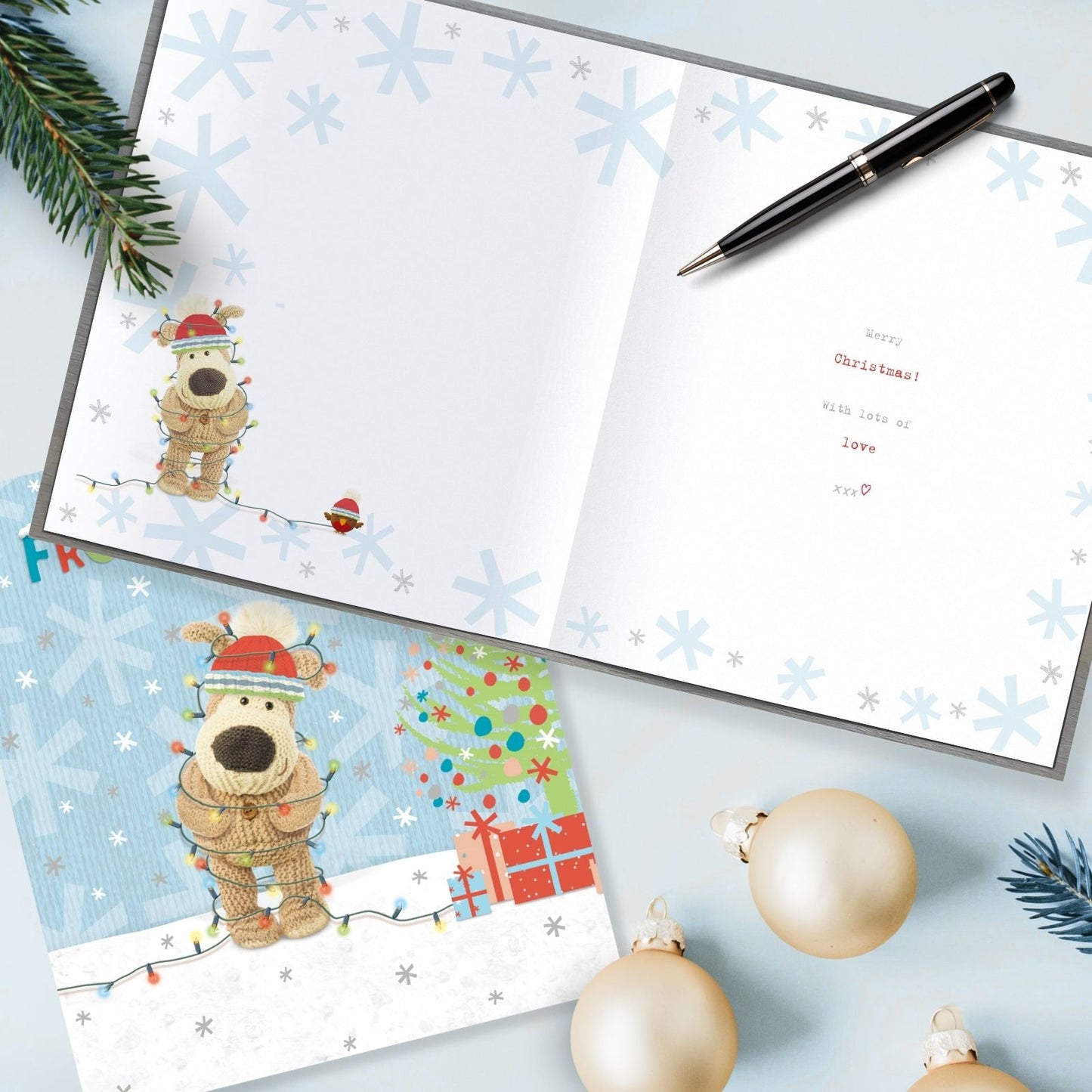 Boofle Christmas Card From The Dog To Pet Parent Cute Xmas Greeting Cards
