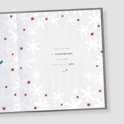 Boofle An Amazing Brother Christmas Card Skiing Boofle Cute Xmas Greeting Cards