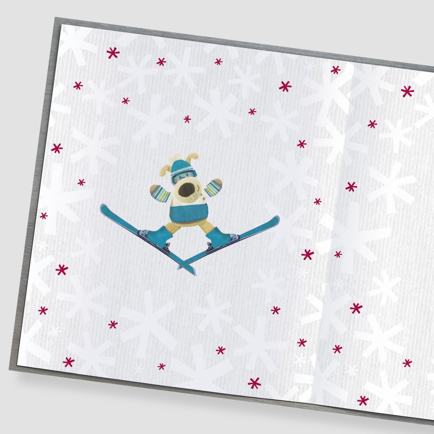 Boofle An Amazing Brother Christmas Card Skiing Boofle Cute Xmas Greeting Cards