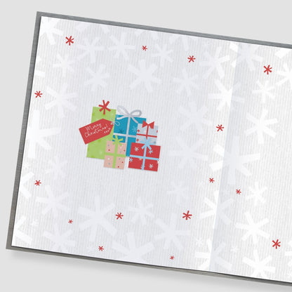 Boofle Special Cousin Christmas Card Stack Of Presents Cute Xmas Greeting Cards
