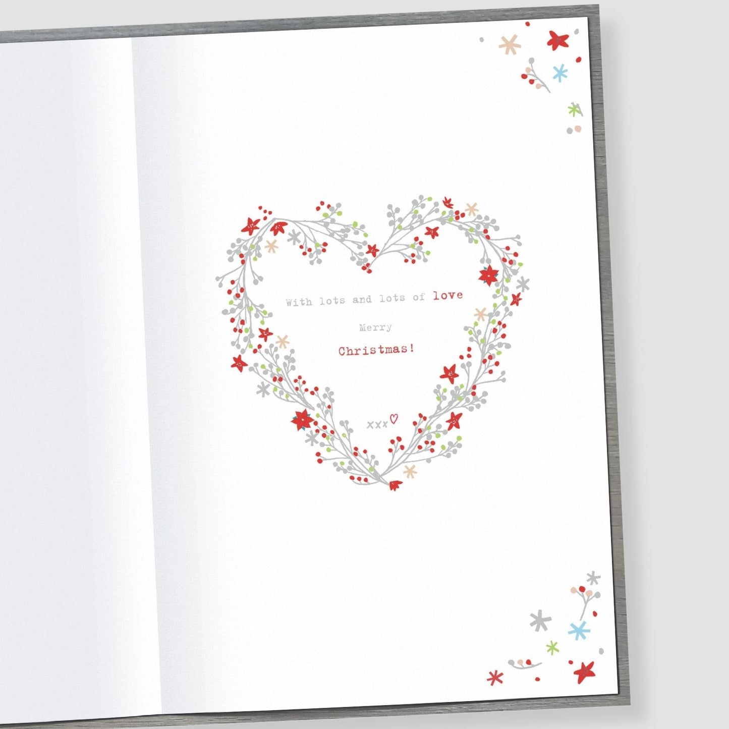 Boofle Daughter Christmas Card Embellished Xmas There Isn't A Card Big Enough