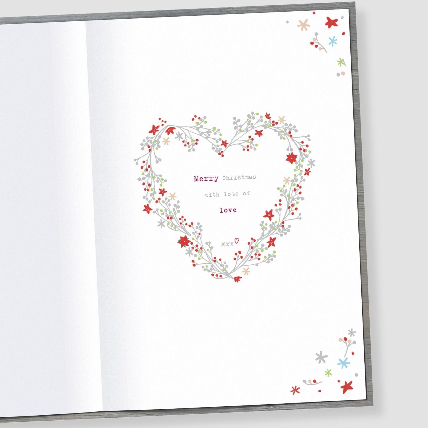 Boofle My Gorgeous Fiancée Christmas Card Embellished Cute Xmas Greeting Cards