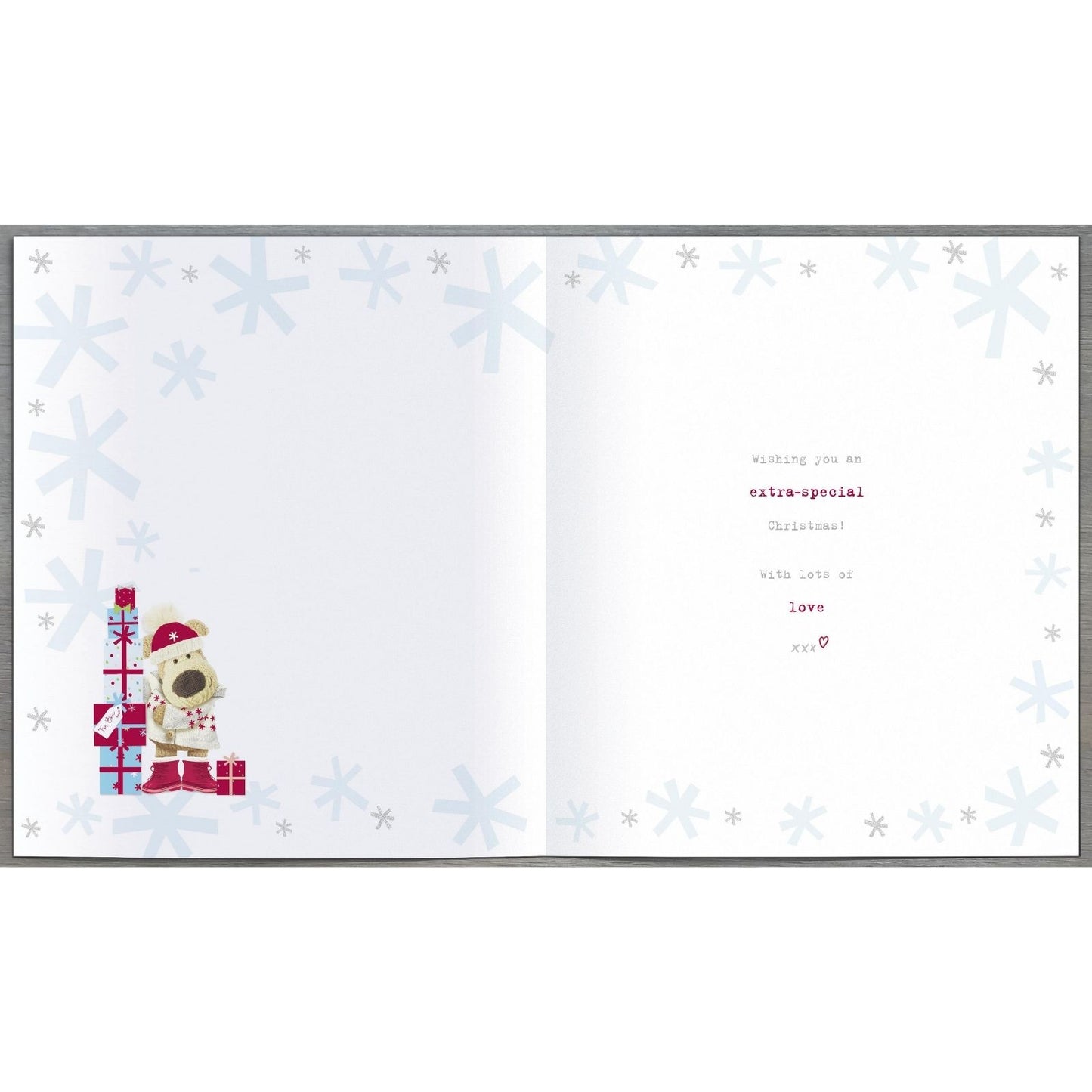 Boofle Special Granddaughter Christmas Card Presents Cute Xmas Greeting Cards