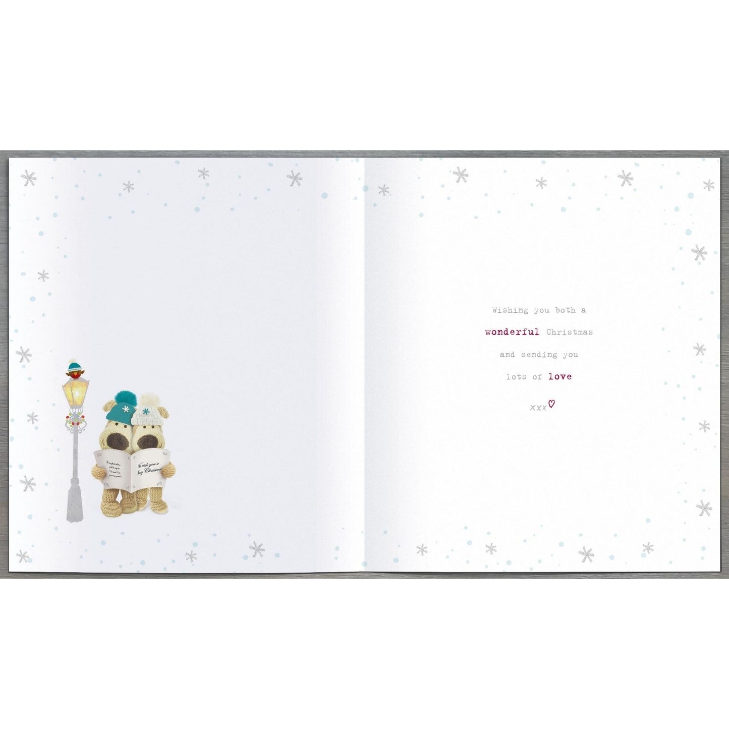 Boofle Great Grandparents Christmas Card Carol Singing Cute Xmas Greeting Cards