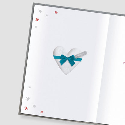 Boofle My Brilliant Husband Christmas Card Love Heart Cute Xmas Greeting Cards