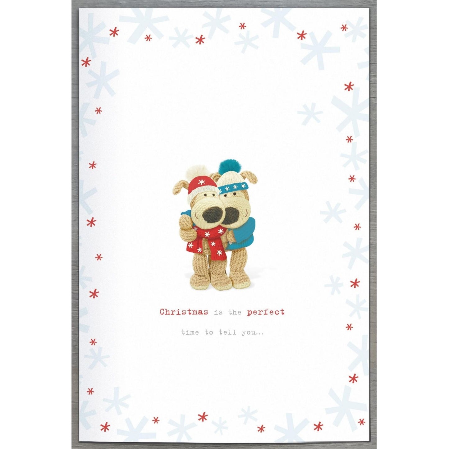 Boofle My Amazing Husband Christmas Card Embellished Cute Xmas Greeting Cards