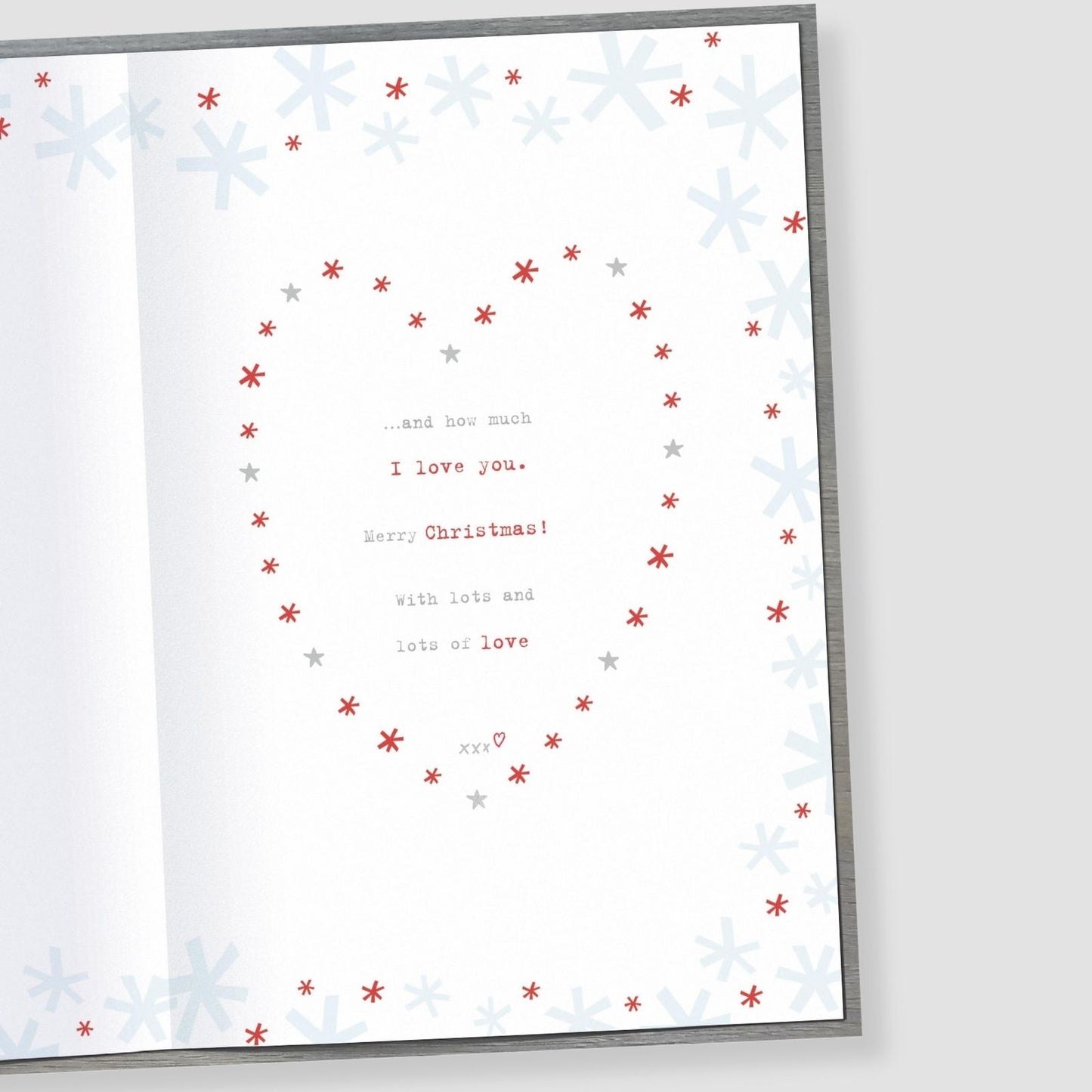 Boofle My Amazing Husband Christmas Card Embellished Cute Xmas Greeting Cards