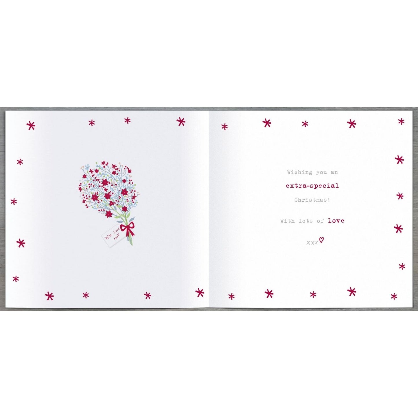 Boofle Love To A Wonderful Nan Christmas Card Flowers Cute Xmas Greeting Cards