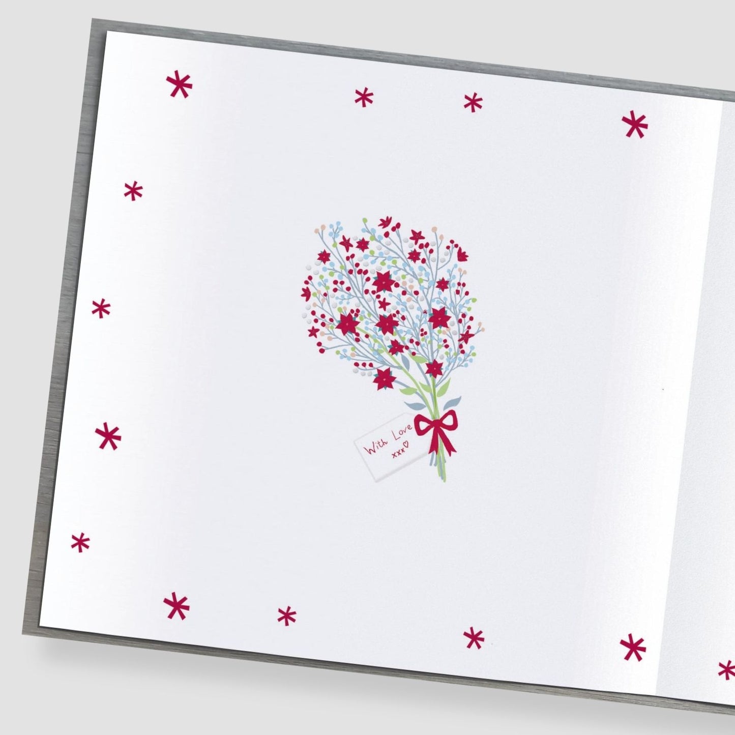 Boofle Love To A Wonderful Nan Christmas Card Flowers Cute Xmas Greeting Cards