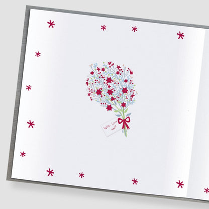 Boofle Love To A Wonderful Nan Christmas Card Flowers Cute Xmas Greeting Cards