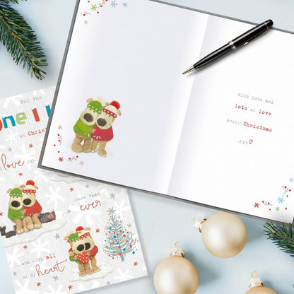 Boofle For The One I Love Christmas Card All My Heart Cute Xmas Greeting Cards