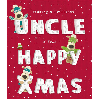 Boofle Christmas Card A Brilliant Uncle Happy Xmas Cute Xmas Greeting Cards