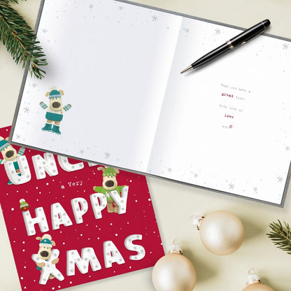 Boofle Christmas Card A Brilliant Uncle Happy Xmas Cute Xmas Greeting Cards