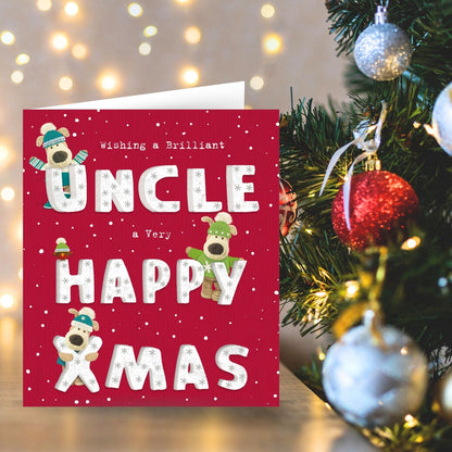Boofle Christmas Card A Brilliant Uncle Happy Xmas Cute Xmas Greeting Cards