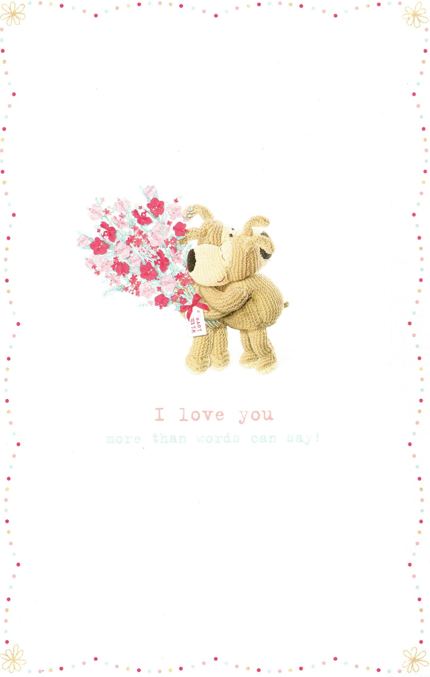 Boofle To My Wonderful Partner Mother's Day Greeting Card
