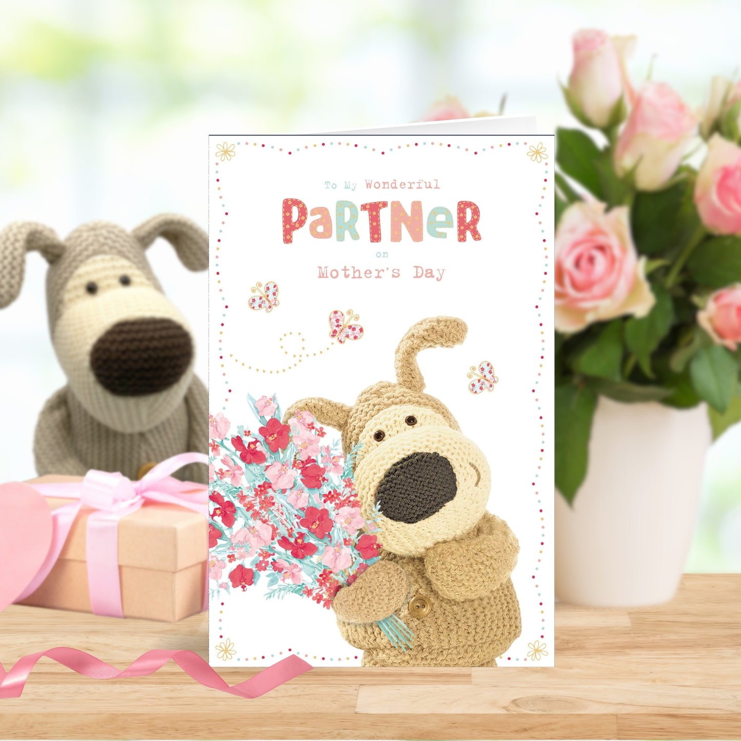 Boofle To My Wonderful Partner Mother's Day Greeting Card
