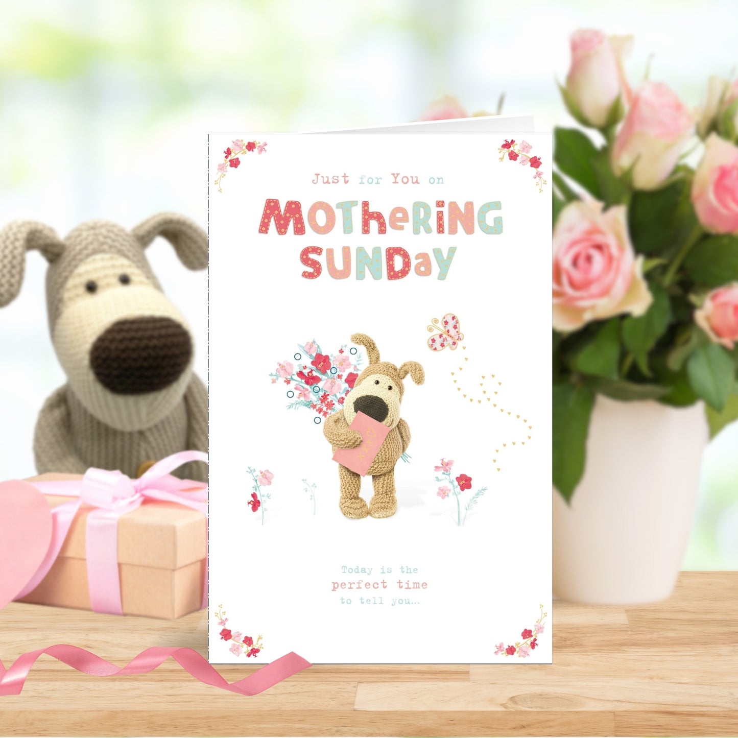 Boofle On Mothering Sunday Mother's Day Greeting Card