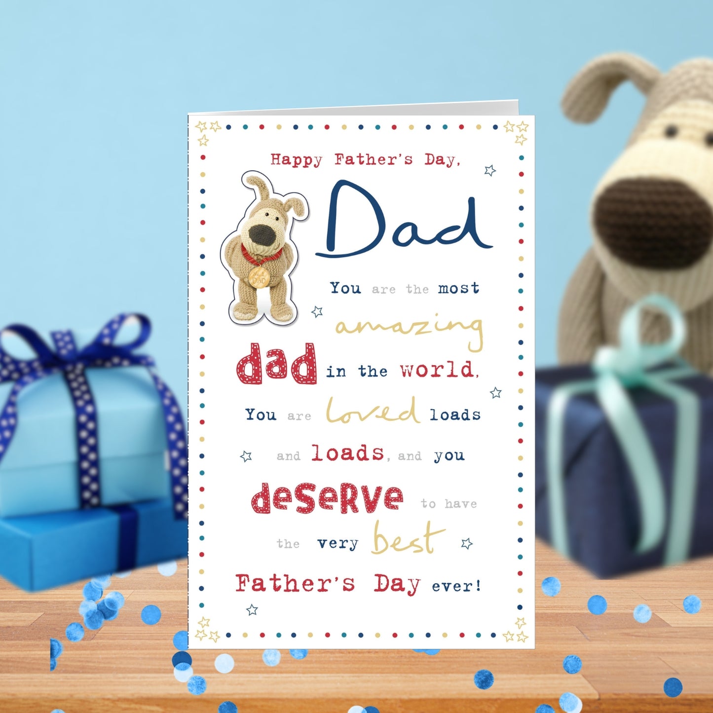 Boofle Dad You Are The Most Amazing Dad Father's Day Card