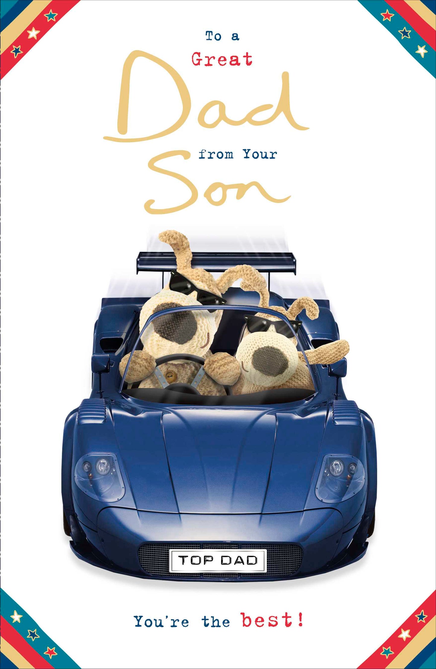 Boofle To A Great Dad From Your Son Father's Day Card