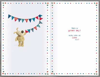 Boofle From Both Of Us On  Father's Day Card