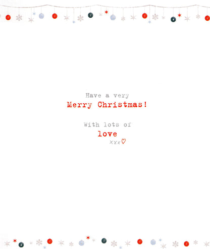 Boofle To A Brilliant Godfather Christmas Greeting Card