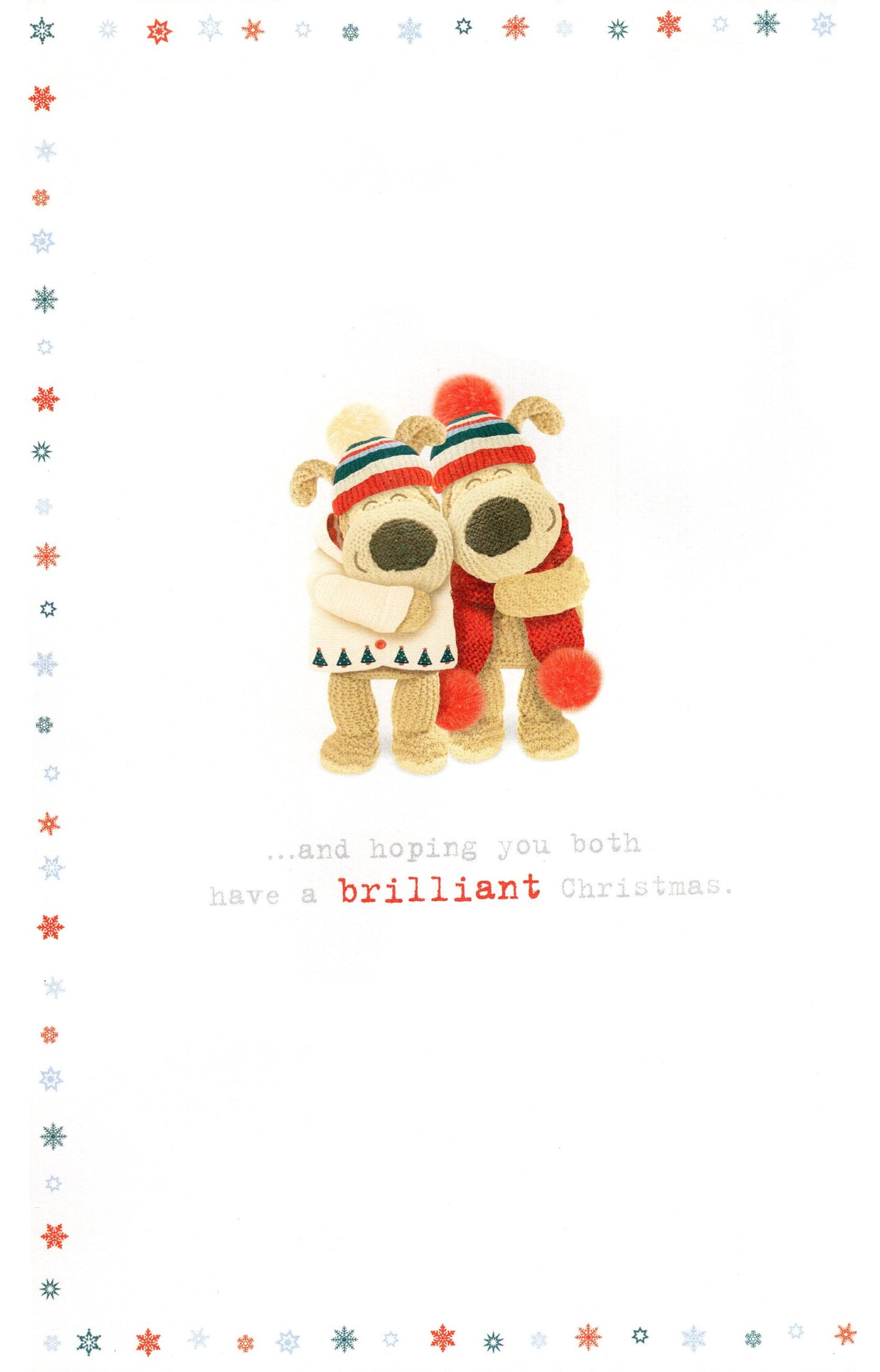 Boofle Brother & Sister-In-Law Christmas Greeting Card