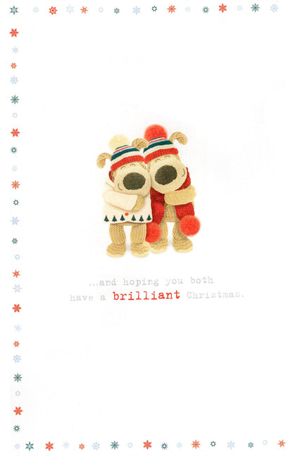 Boofle Brother & Sister-In-Law Christmas Greeting Card