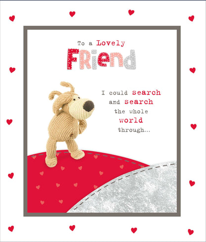 Boofle Lovely Friend Valentine's Day Card