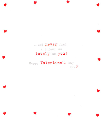 Boofle Lovely Friend Valentine's Day Card