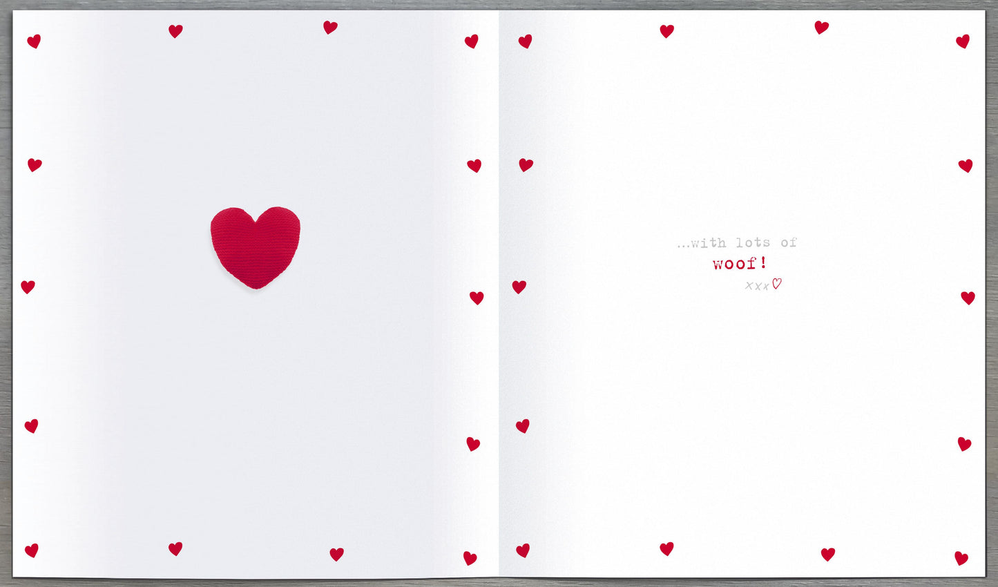 Boofle From The Dog Valentine's Day Card