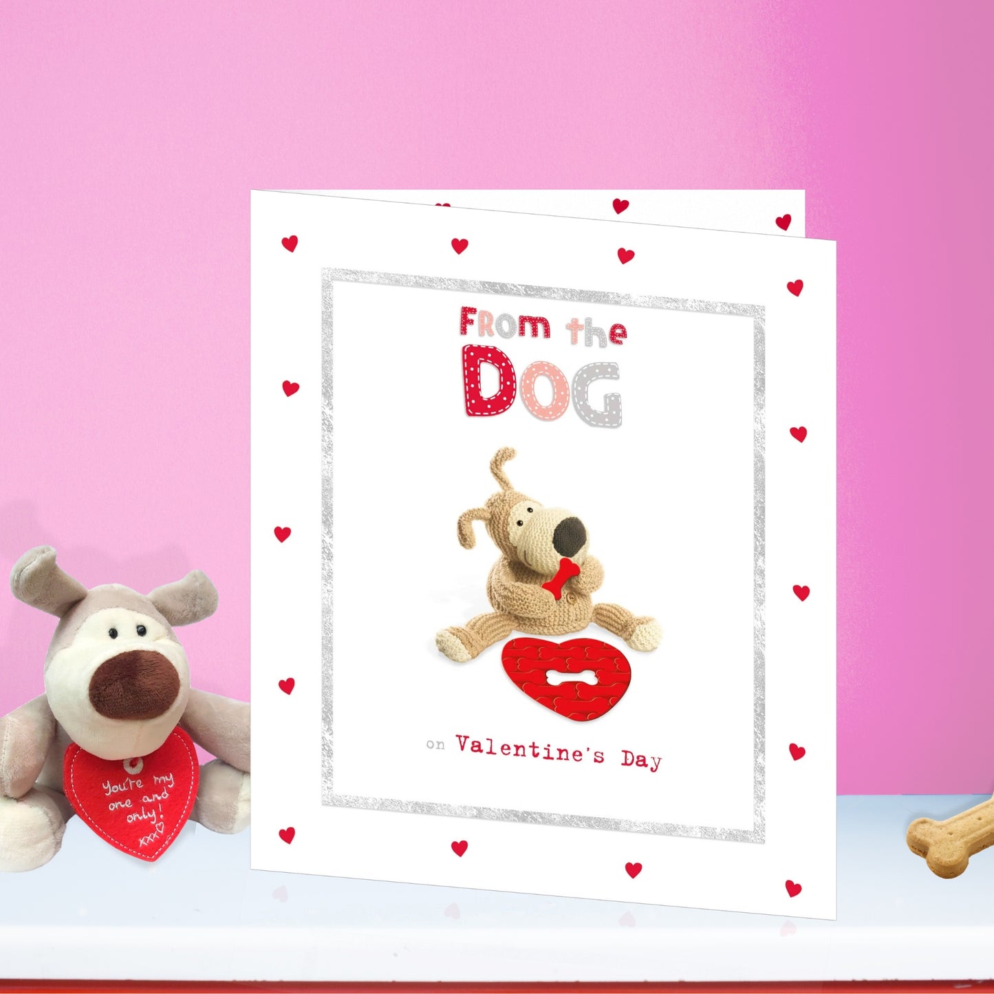 Boofle From The Dog Valentine's Day Card
