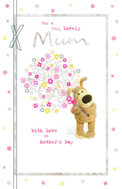 Boofle Lovely Mum With Love Mother's Day Greeting Card