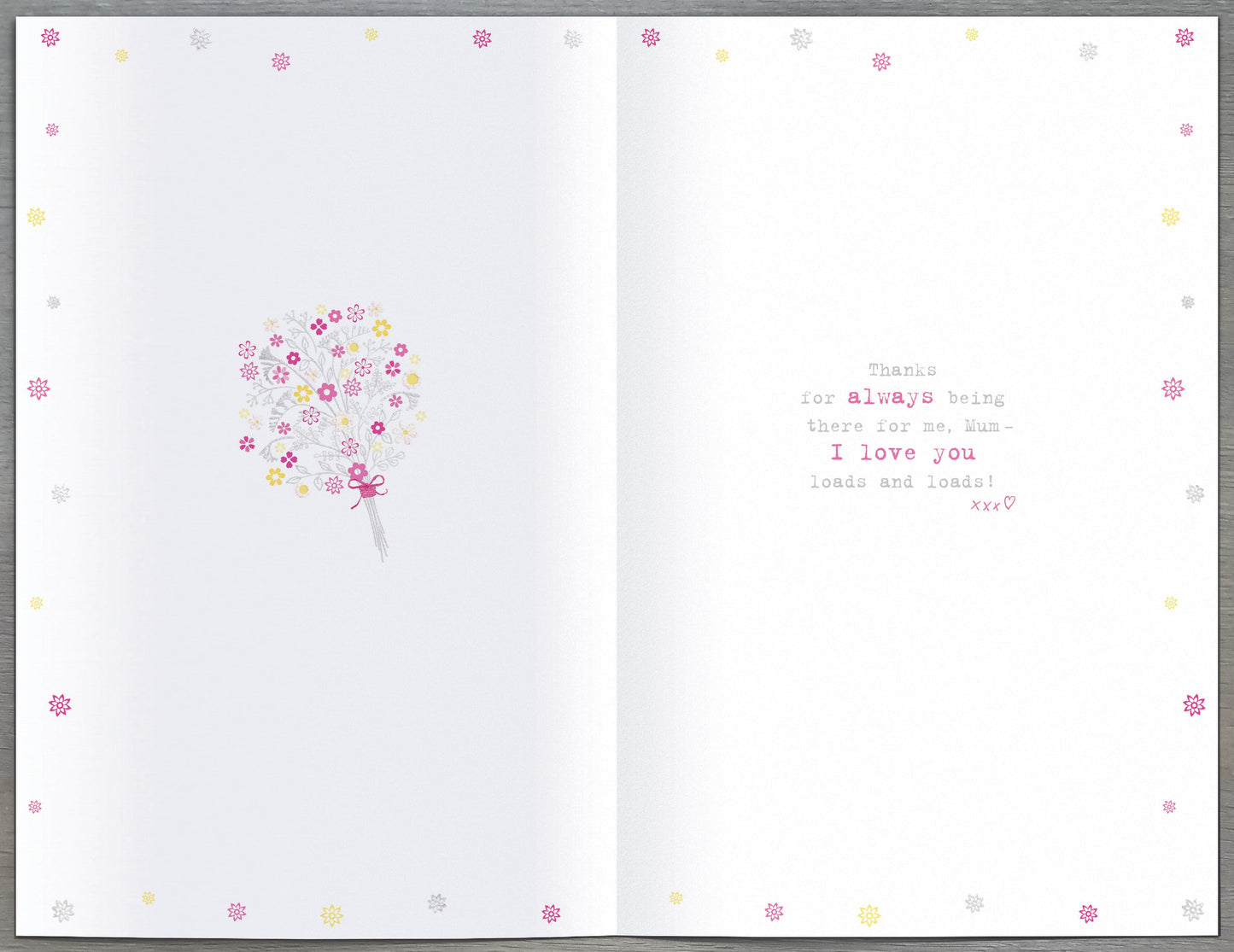 Boofle Lovely Mum With Love Mother's Day Greeting Card